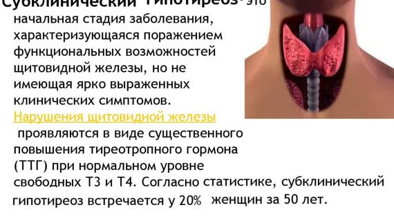 Превью картинка статьи Гипотиреоз щитовидной железы: чем опасен, причины и симптомы, диагностика, виды, лечение, осложнения, профилактика и диета